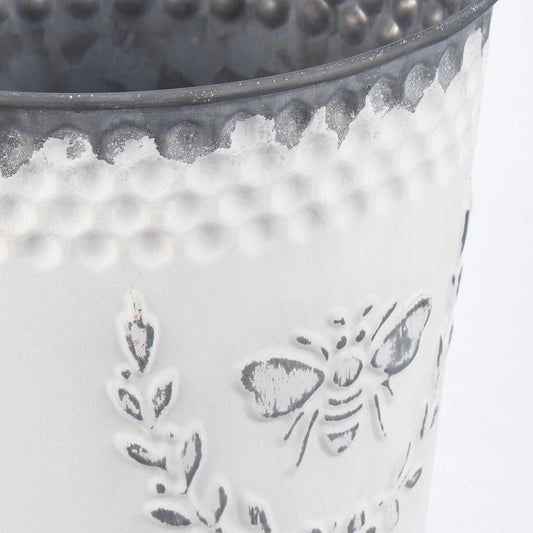 Bumble Bee Metal Bucket - 2 Sizes