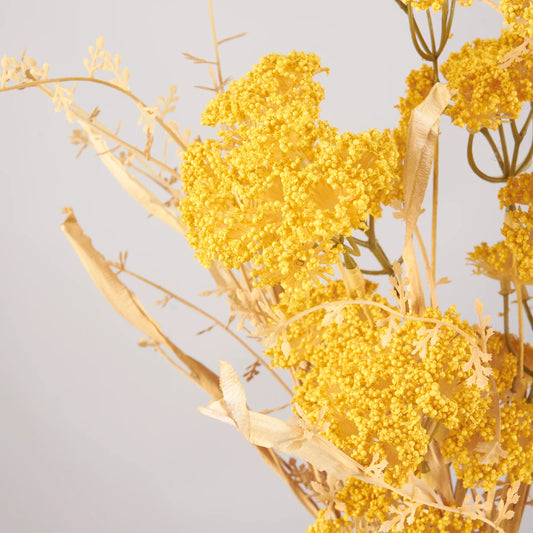 Yellow Rice Flower Bouquet