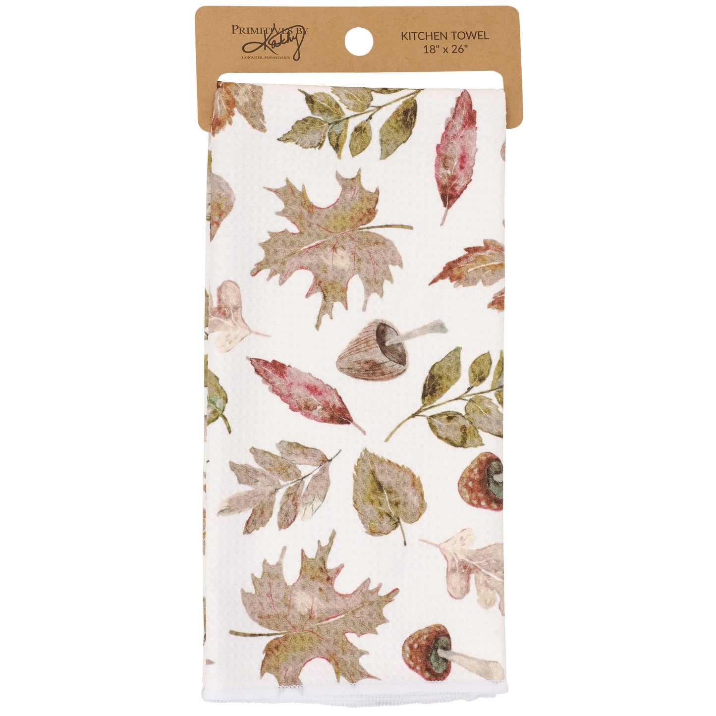 Harvest Leaves Microfiber Kitchen Towel