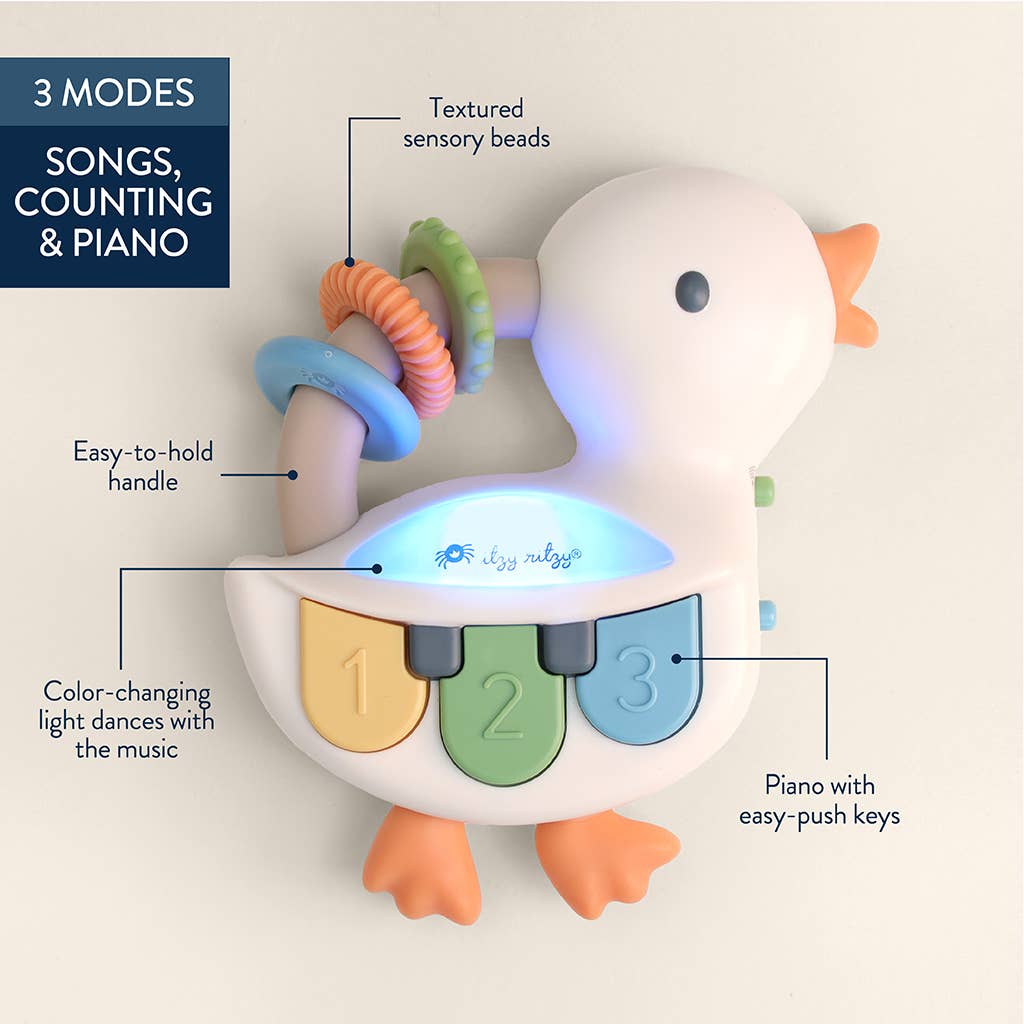 Bitzy Tunes™ - Light-up Interactive Piano Baby Toy Itzy Ritzy
