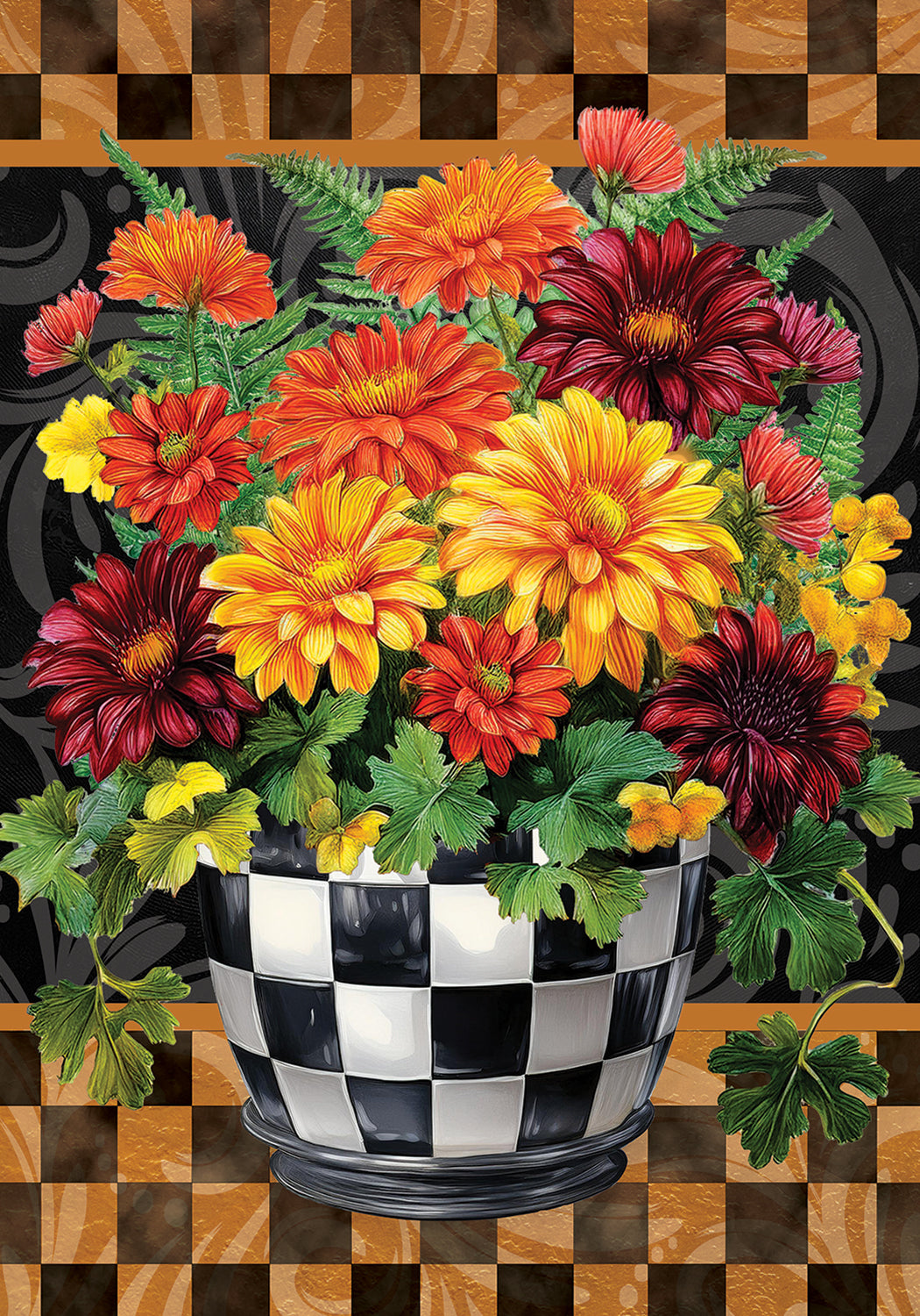 Brilliant Mums House Size Flag - 28" x 40"