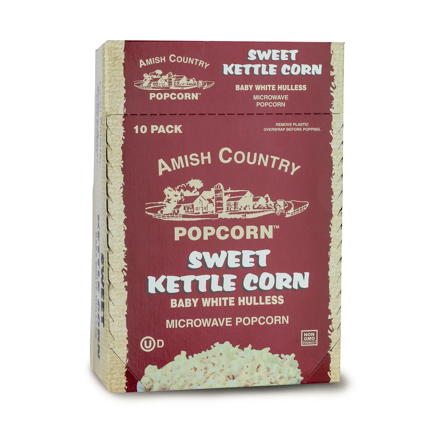 Amish Country Microwave Popcorn 10 Pack - Flavor Options