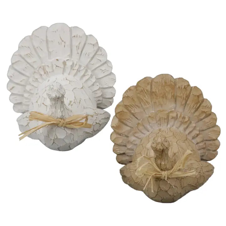 Small Resin Turkey - 2 Color Options