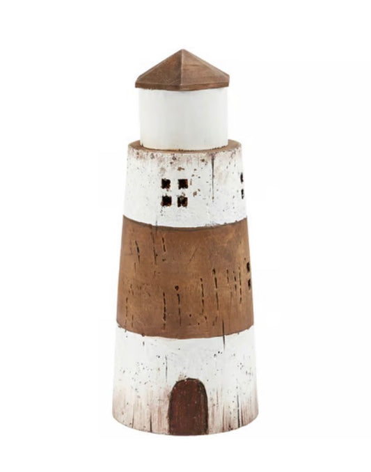 Rustic Wooden Lighthouse - Small or Large