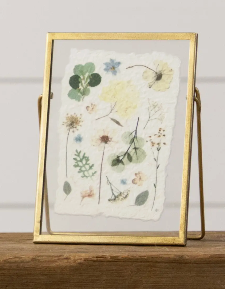 Pastel Pressed Flower Framed Art - 2 Designs