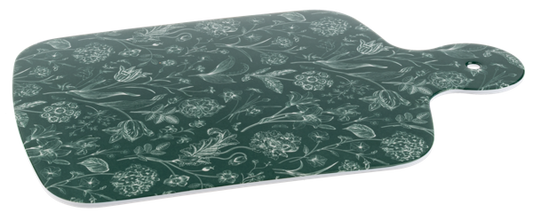 Green Botanicals Charcuterie Cutting Board - Melamine