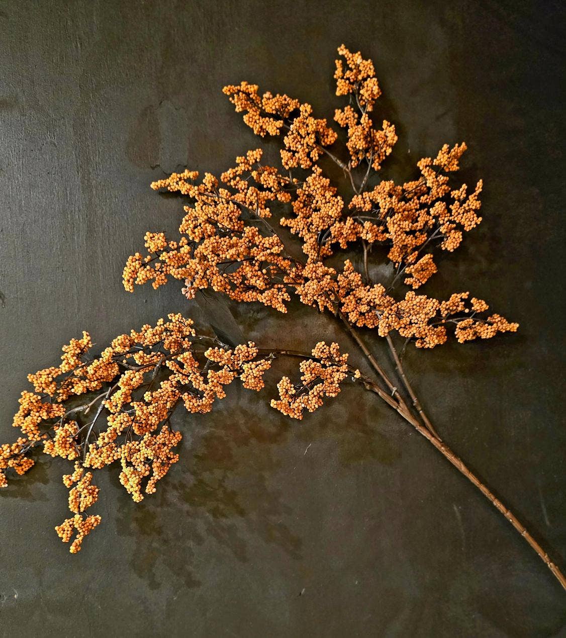 Autumn Berry Cluster Floral Stem