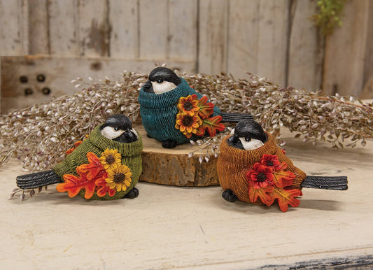 Resin Harvest Sweater Birds - Three Color Options