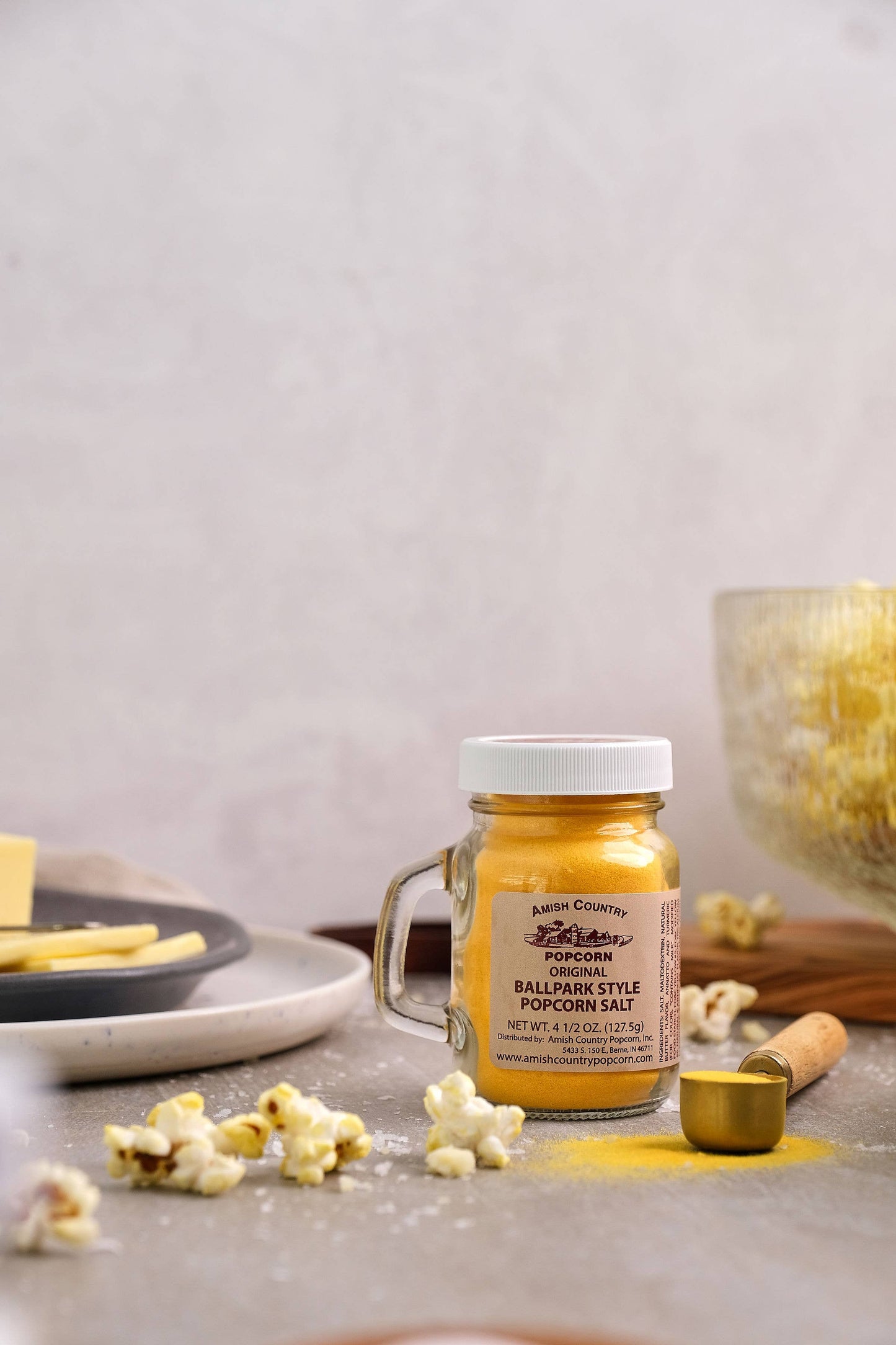 Amish Country 4.5oz Bottle of Ballpark-Style Popcorn Salt