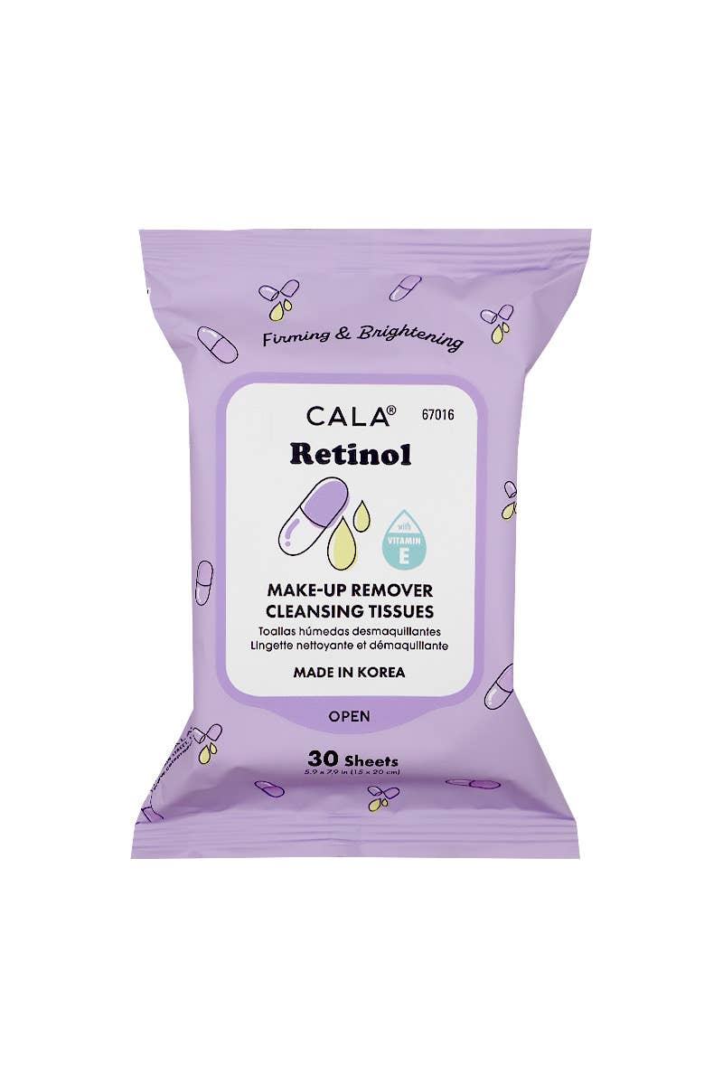 CALA Retinol 30 Sheets Makeup Remover Tissue
