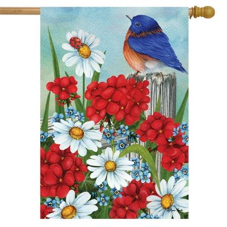 Spring Friendship House Flag