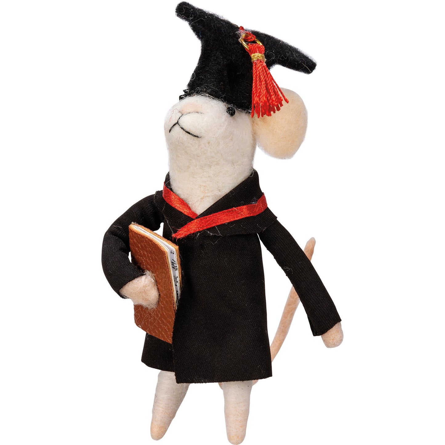 Graduate Felt Mouse Critter