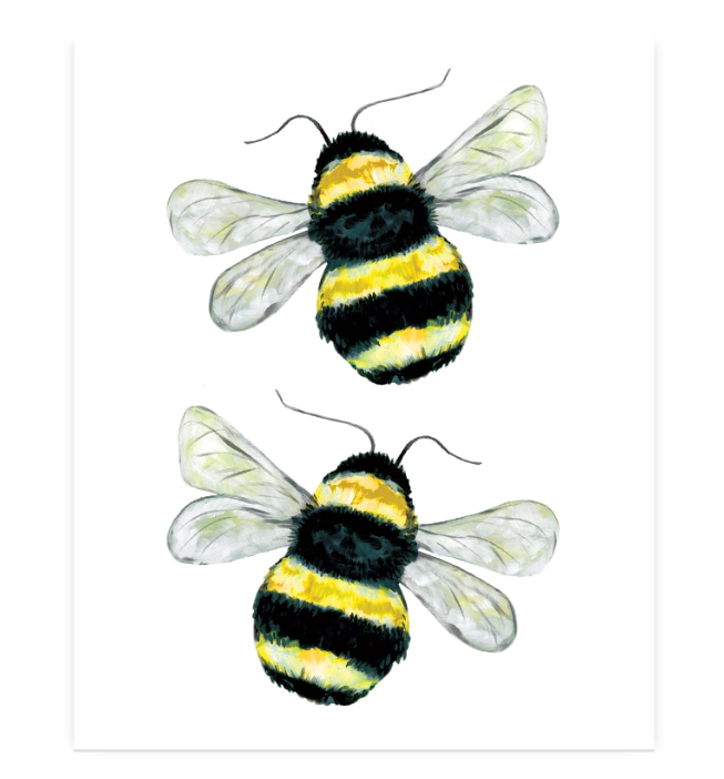 Bumblebees Signature Sign Icon - Custom Decor