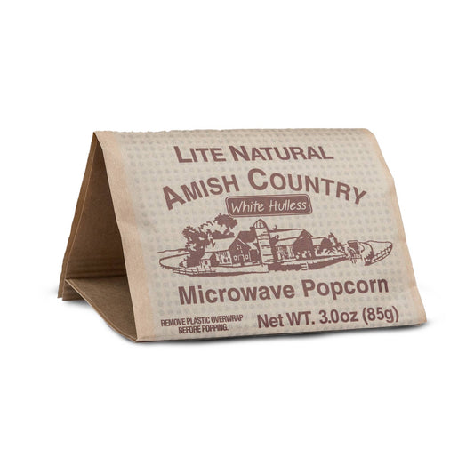 Amish Country 3pk Microwave Lite Natural Popcorn