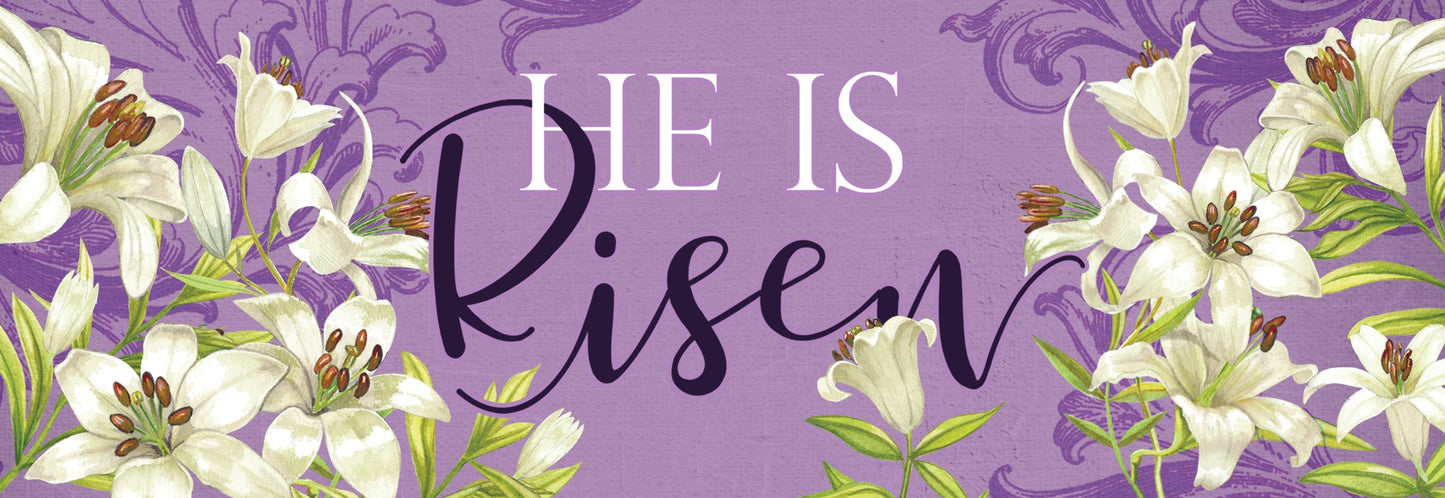 Easter Lilies Signature Sign - Custom Decor