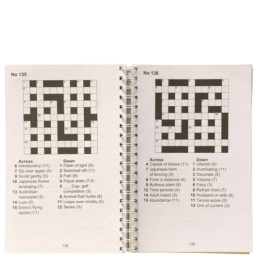 Large Print Crossword Puzzles – 200+ Puzzles for Adults