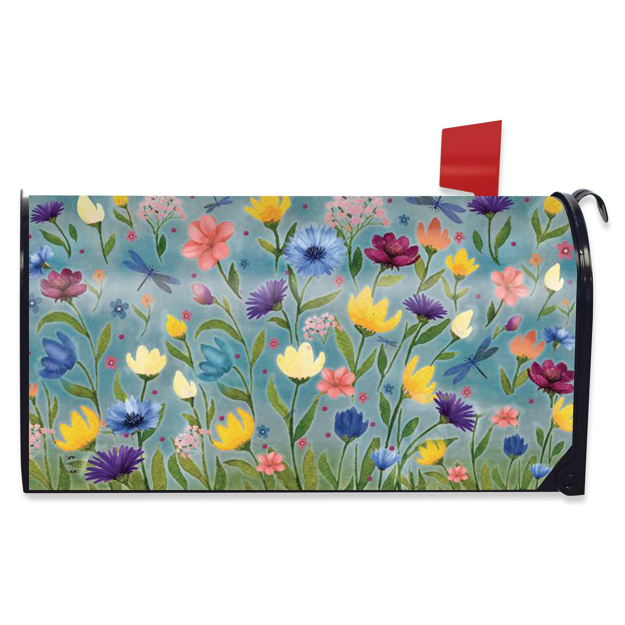 Wildflower Field Mailbox Cover - Standard Size