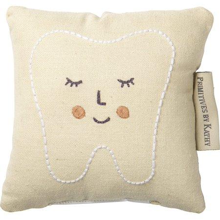 Pink Tooth Fairy Pillow with Pocket