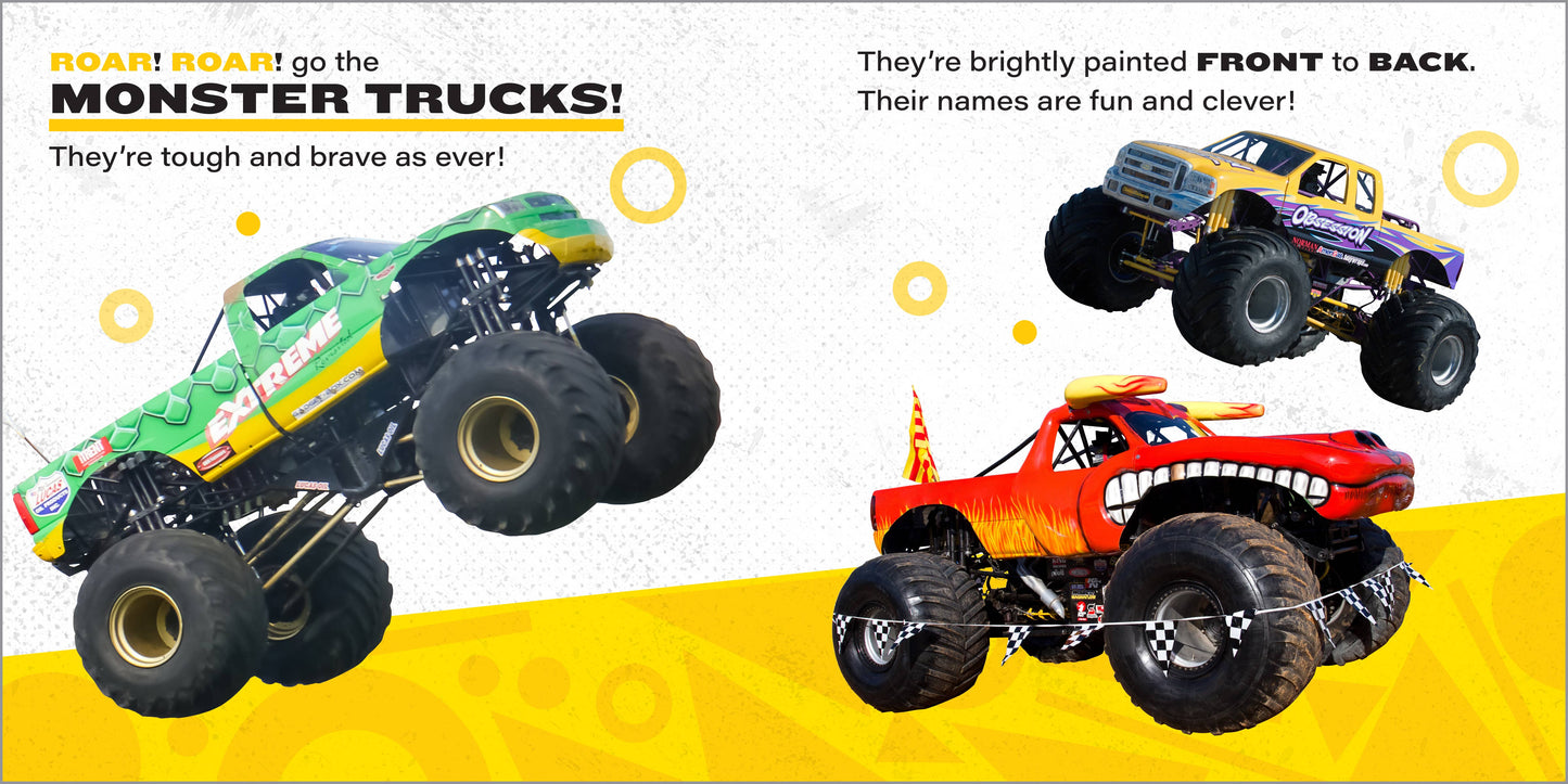 Go, Go, Monster Trucks! Children's Book