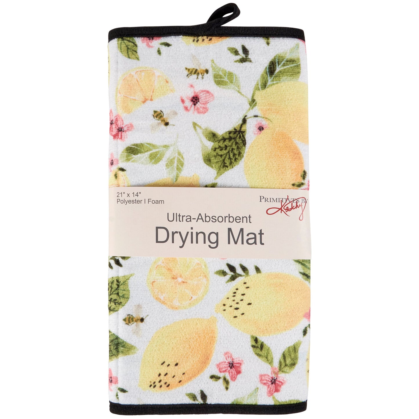 For the Love of Lemons Dish Drying Mat