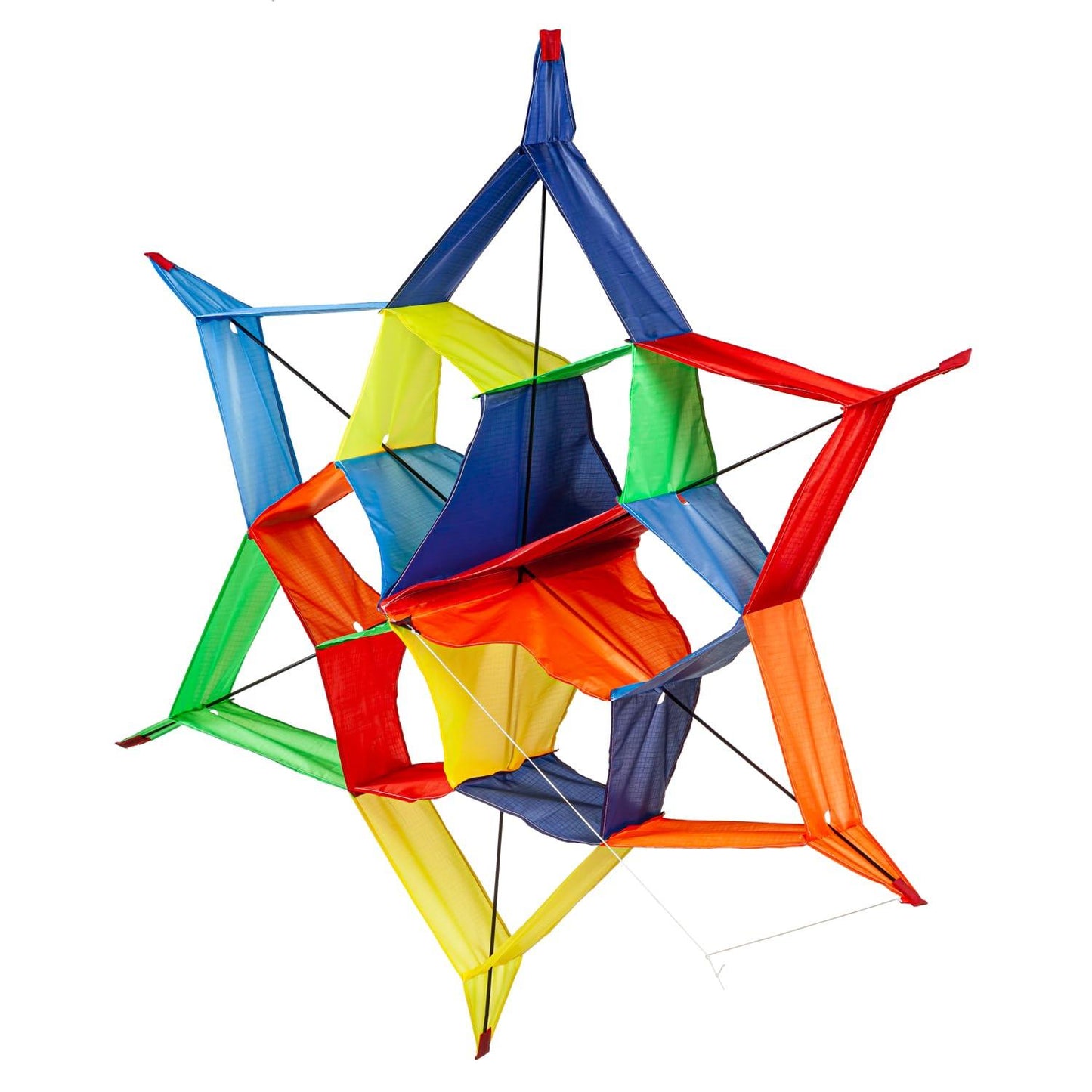 Ever Flier Rainbow Geometric Kite with Reel