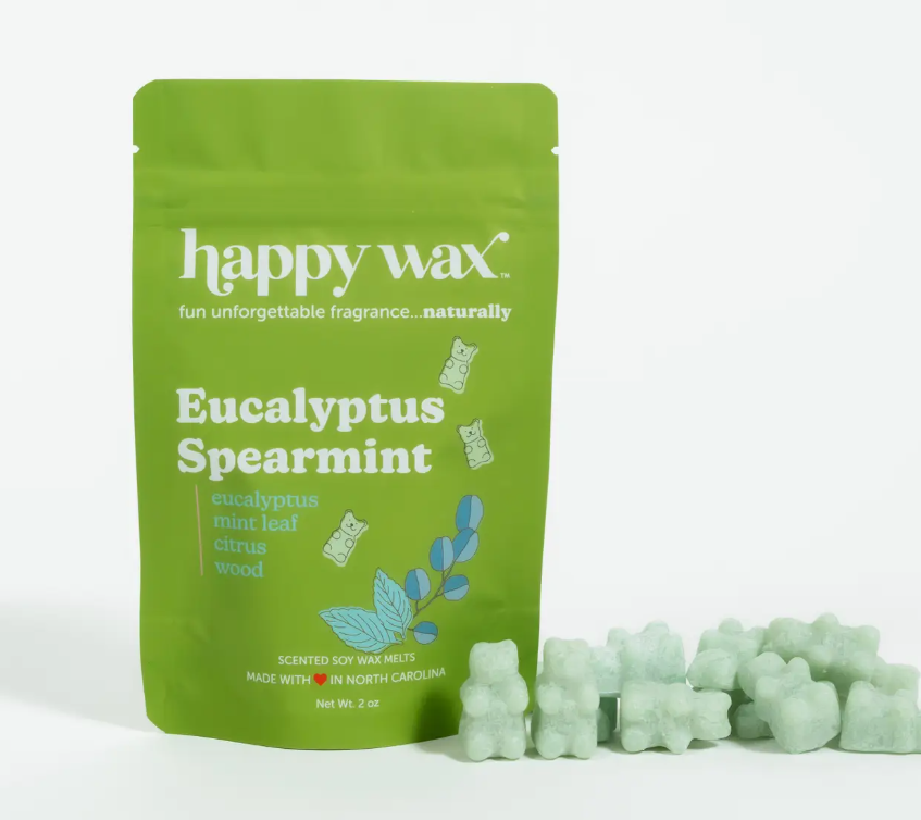 Happy Wax Melts 2 oz Bag - Eucalyptus Spearmint