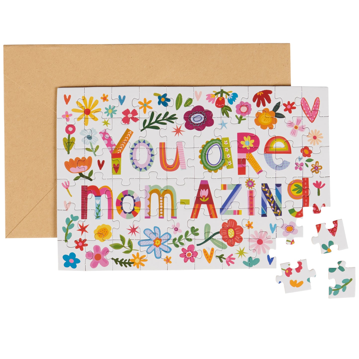You Are Mom-Azing Puzzle Greeting Card