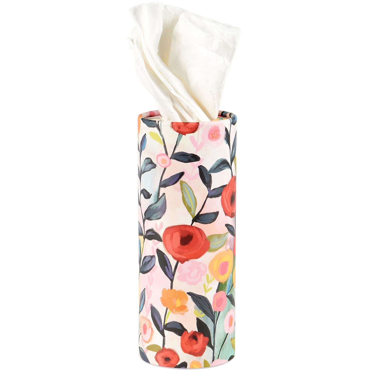 Bright Floral Tissue Box - Great for Car Cup Holder