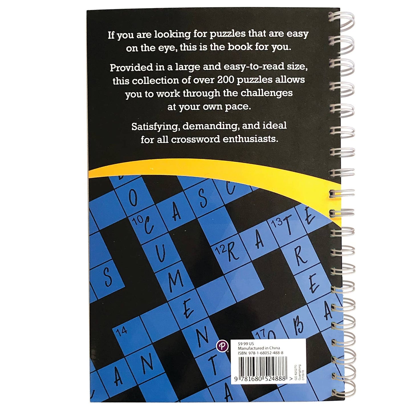 Large Print Crossword Puzzles – 200+ Puzzles for Adults
