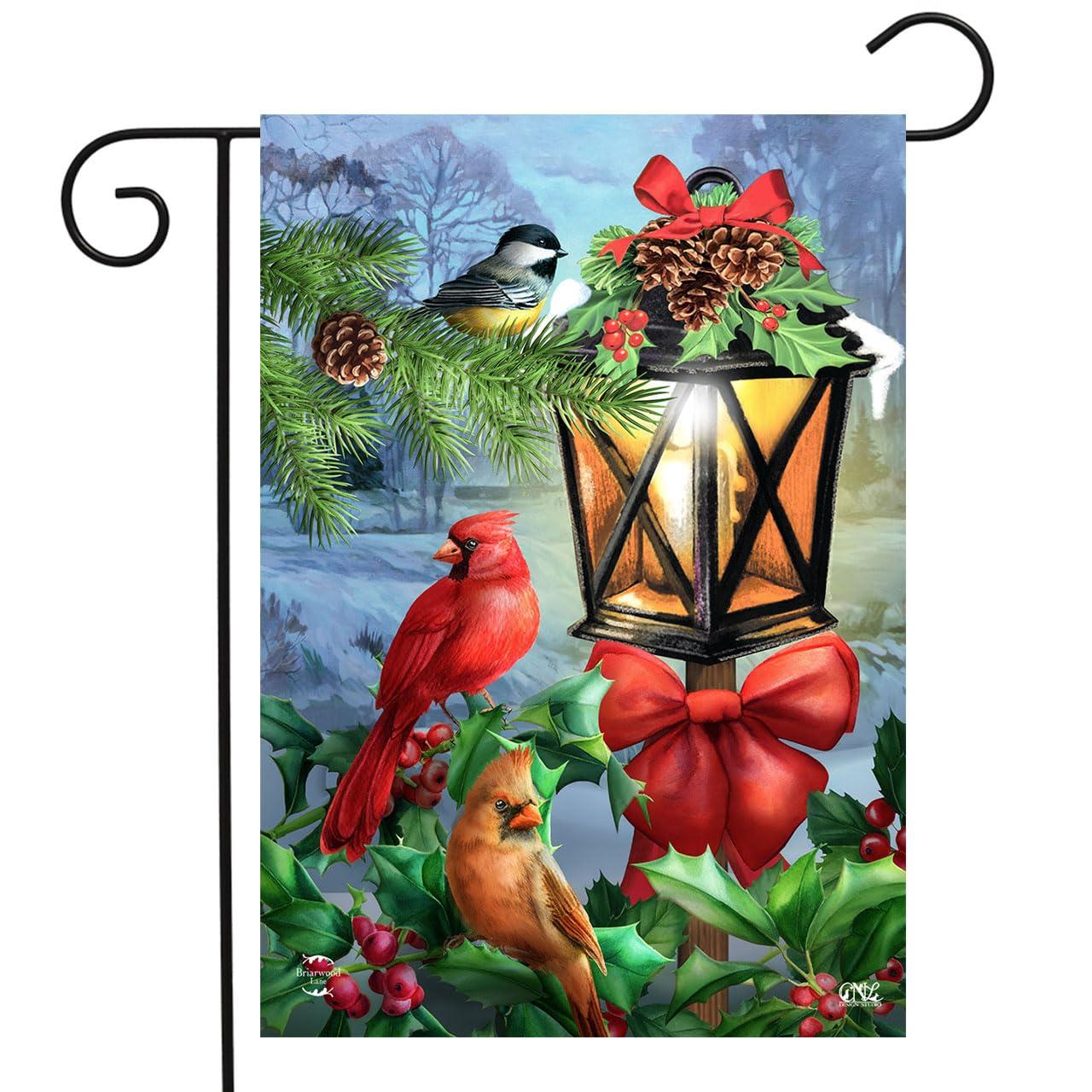 Lantern Glow Gathering Garden Flag