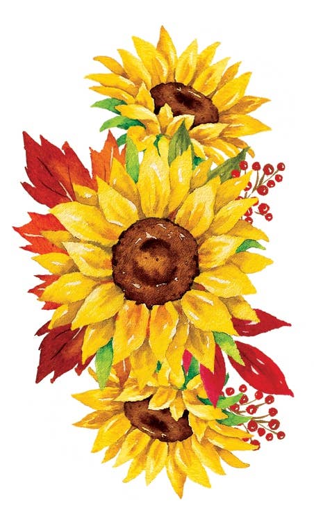 Sunflowers Signature Sign Icon - Custom Decor