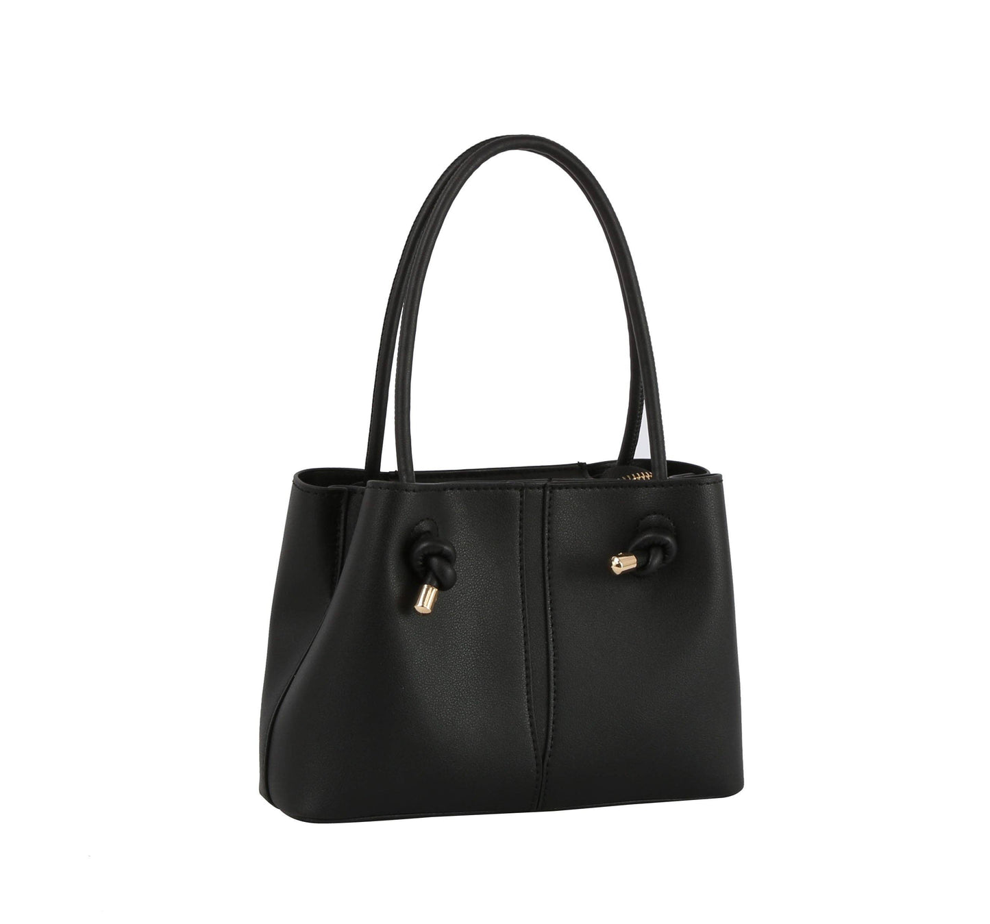 Knot detailed handle mini tote bag