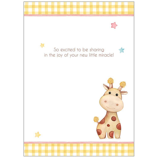 Hello Baby - Baby Congratulations Card