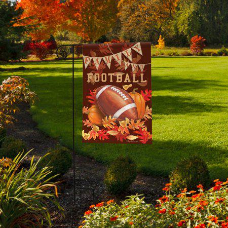Family & Football Garden Flag