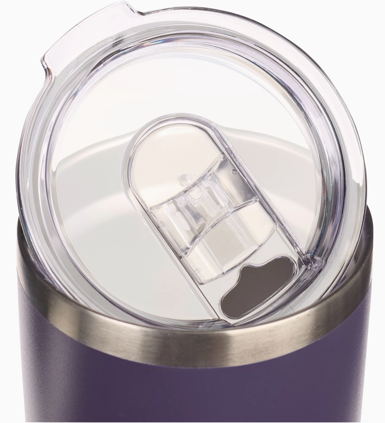Be Still & Know Purple Tumbler