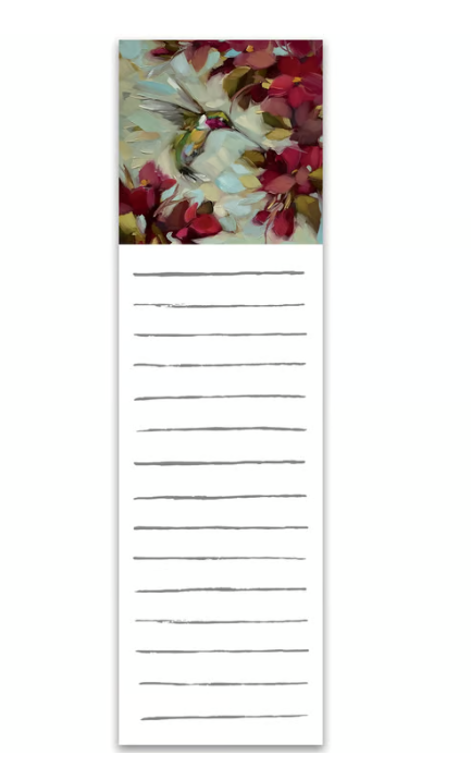 Hummingbird Magnetic List Pad