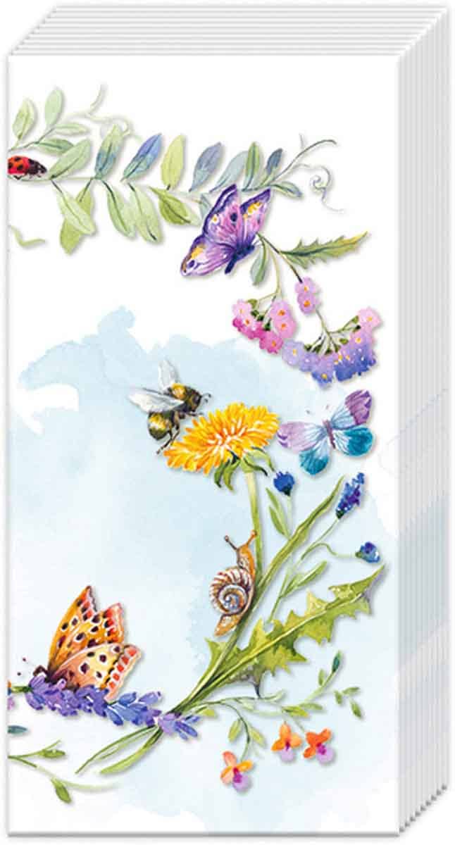 Pocket Tissues - Spring Wreath