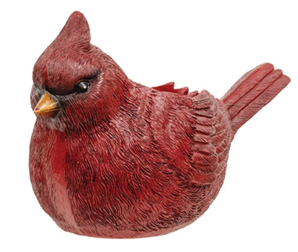 Resin Cardinal Planter