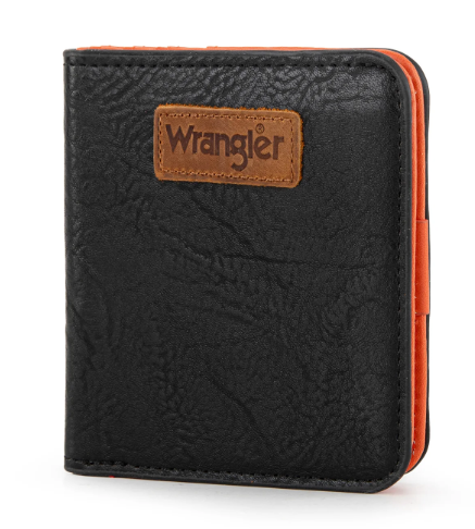 Solid Color Small BI-Fold Wallet RFID Card Holder - Wrangler