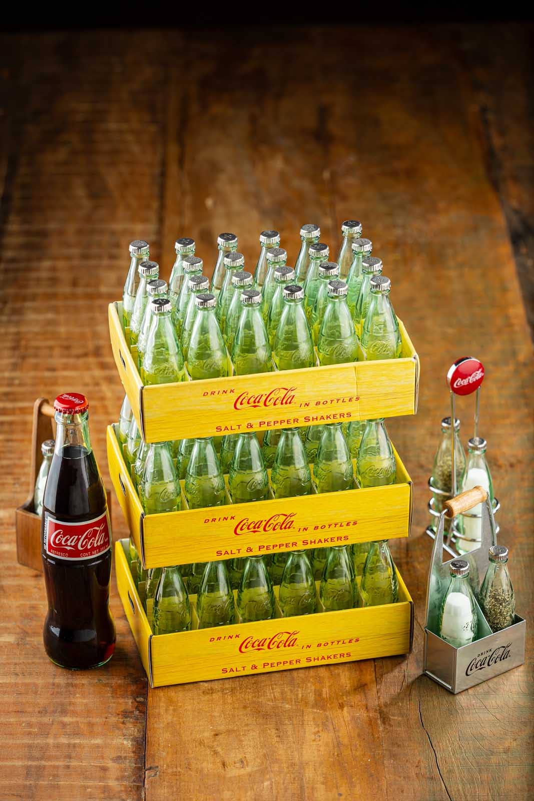 Coca-Cola 1 oz Salt or Pepper Shakers