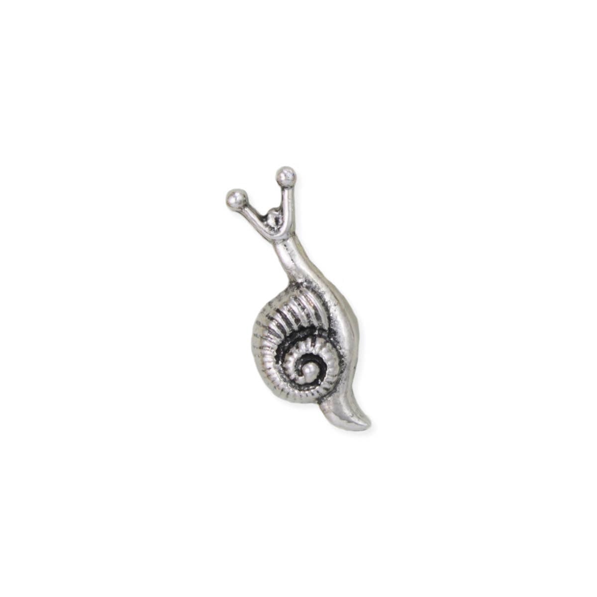 Garden Dweller Snail Stud Post Earrings