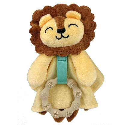 Lennox Lion Lovey - Plush Teething Toy Security Blanket