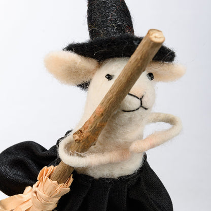 The Good Witch Felt Mouse Critter