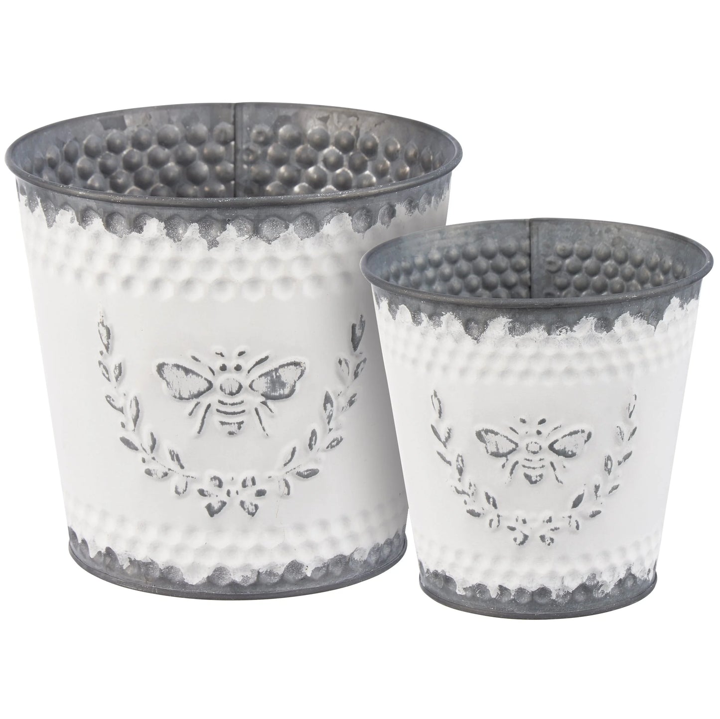 Bumble Bee Metal Bucket - 2 Sizes