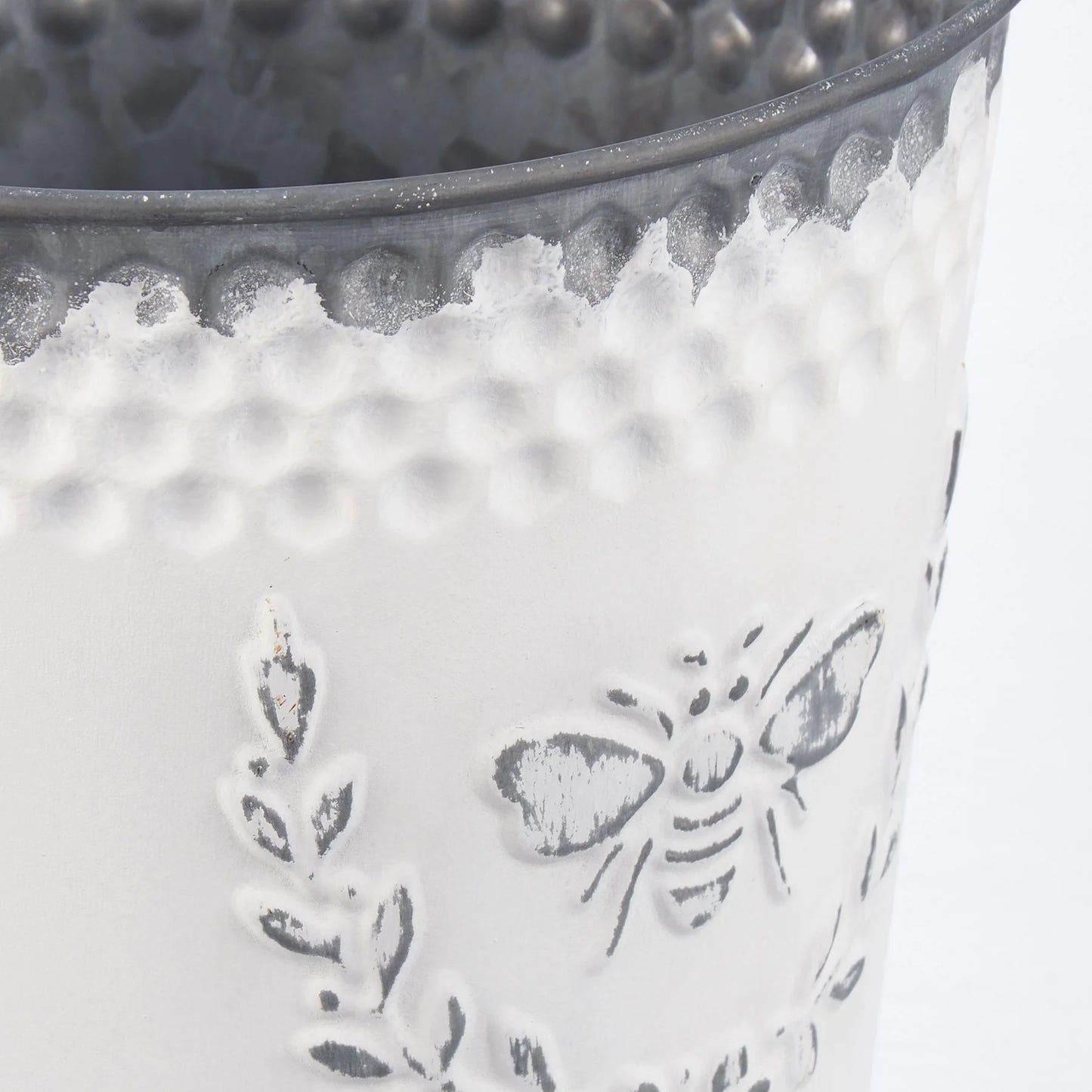 Bumble Bee Metal Bucket - 2 Sizes
