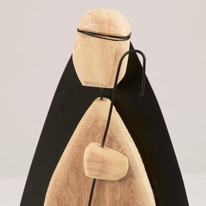 Carved Holy Family Sitter Set