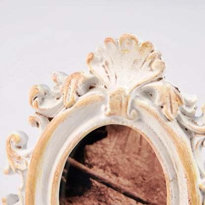 Ornate Oval Picture Frame - Holds 2" x 3" Photo