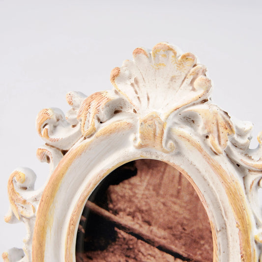 Ornate Oval Picture Frame - Holds 2" x 3" Photo