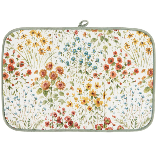 Wildflowers Dish Drying Mat