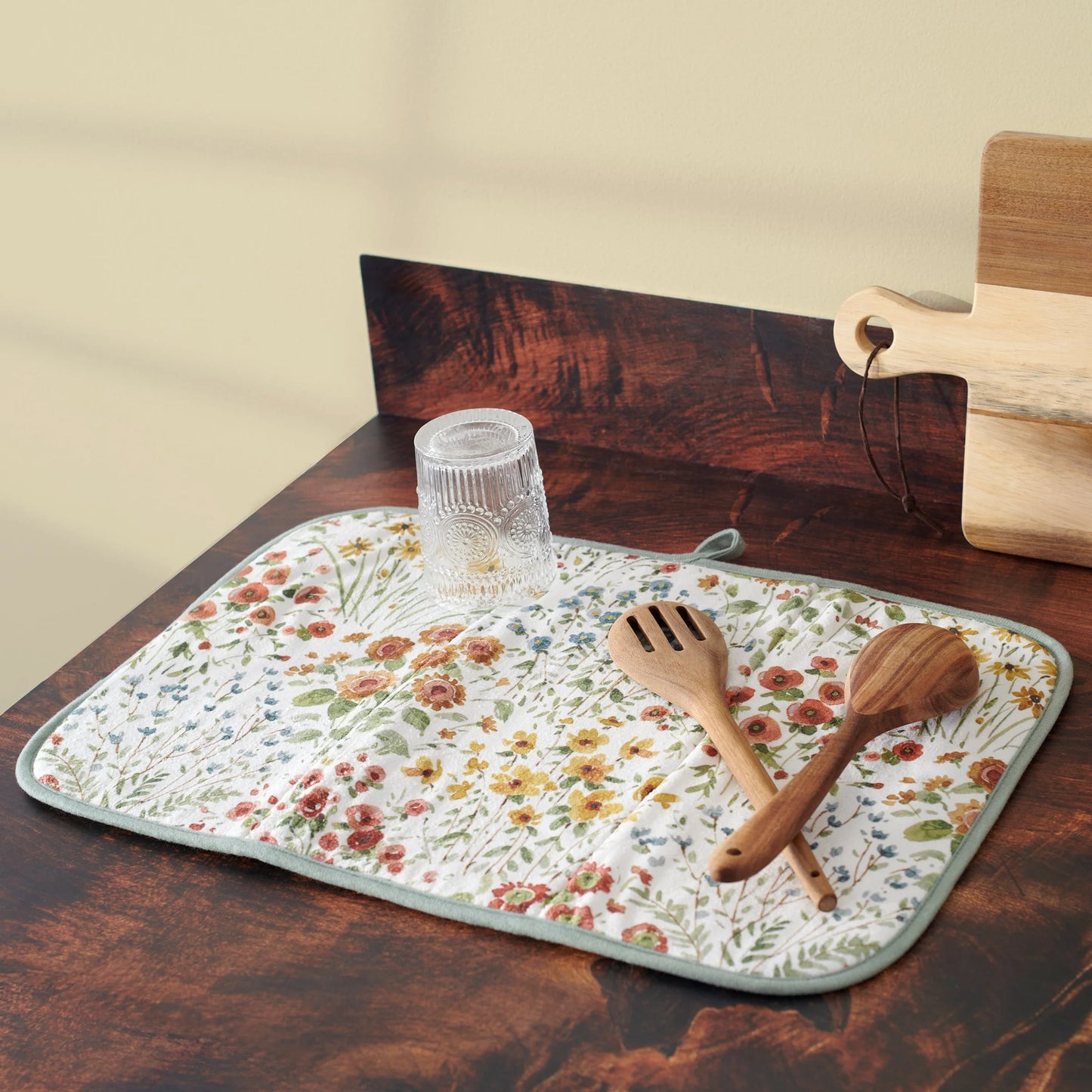 Wildflowers Dish Drying Mat